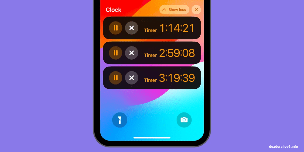 Multiple Timers iOS 17